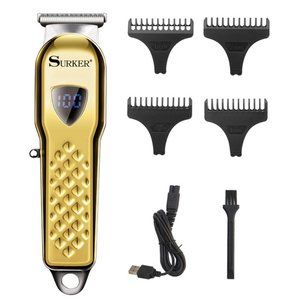 Surker SK-755 Rechargeable Hair Clipper GOLD